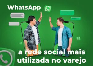 WhatsApp a rede mais usada