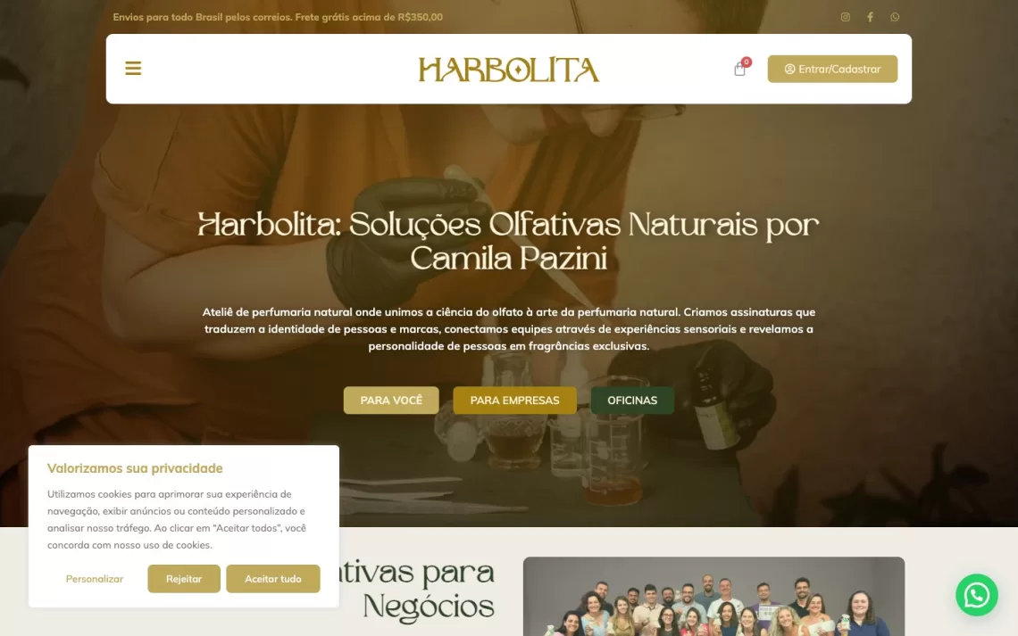 Site da Harbolita
