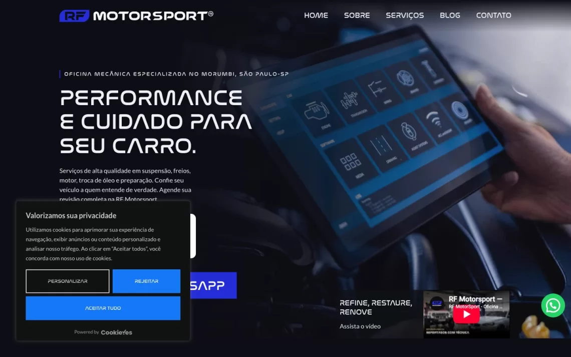 Site da RF Motorsport